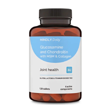 Glucosamine, Chondrotin, MSM & Collagen 120 таб (Mindly)