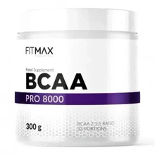 BCAA PRO 8000 300 г - малина (FitMax)