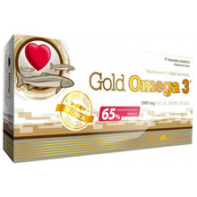 Gold Omega 3 1000 мг 65% 60 капс (Olimp)