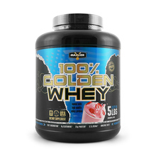 Golden Whey 2250 г - клубника (Maxler)