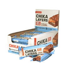 Батончик Chika Layers 60 г - лесной орех-карамель