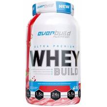 Whey Build 908 г - клубничный смузи (Everbuild Nutrition)