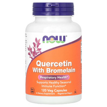 Quercetin with Bromelain 120 Vcaps (NOW)