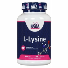L-Lysine 500 мг 100 капс (Haya Labs)