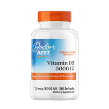 Vitamin D3 5000 IU 180 мягких капс (Doctors Best)