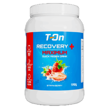 RECOVERY + MAXIMUM Quick Regen Drink 910 г - клубника (T-On)