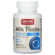 Milk Thistle 150 мг 30:1 extract 100 Вег капс (Jarrow)