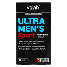 Ultra Men's Sport Multivitamin Formula 90 каплет (VPLab)