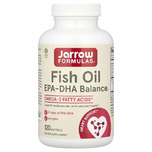 Fish Oil EPA-DHA Balanse 800 мг/400 мг 120 мягких капс (Jarrow)