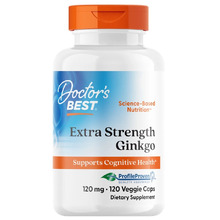 Extra Strenght Ginkgo 120 мг 120 Вег капс (Doctors Best)