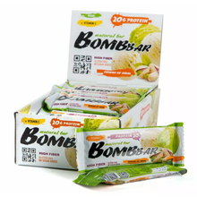 Батончик 60 г - фисташковый пломбир (Bombbar)