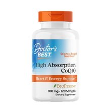 CoQ10 100 мг 120 мягкие капс (Doctor's Best)