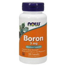 Boron 3 мг 100 капс (NOW)
