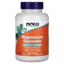 Magnesium Glycinate 180 таб (NOW)