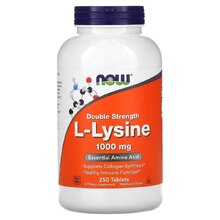L-Lysine 1000 мг 250 таб (NOW)