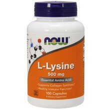 Lysine 500 мг 100 капс (NOW)