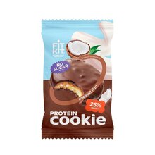 FitKit Choco Protein Cookie 40 г - кокосовый флан