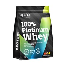 100% Platinum Whey 750 г - клубника , банан (VPLab)
