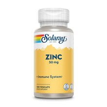 Zinc 50 мг 100 Вег.капс (Solaray)