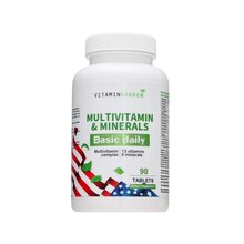 Multivitamin & Minerals Basic Daily 90 таб (Vitamin Garden)