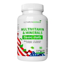 Multivitamin & Minerals Basic Daily 90 капс (Vitamin Garden)