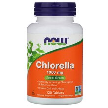Chlorella 1000 мг 120 таб (NOW)