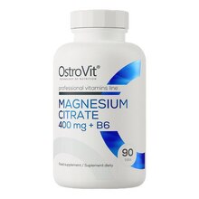 Magnesium Citrate 400 мг + B6 90 таб (Ostrovit)