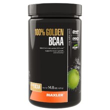 100% Golden BCAA 420 г - зеленое яблоко (Maxler)
