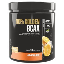 100% Golden BCAA 210 г - апельсин (Maxler)