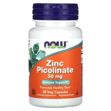 Zinc Picolinate 50 мг 30 Вег капс (NOW)
