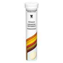 Карнитин + Витамин С (туба) 20 шип. таб (Arnebia)