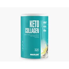 Keto Collagen 320 г - ваниль (Maxler)