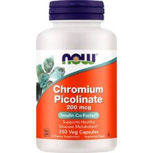 Chromium Picolinate 200 мкг 250 Capsules (NOW)