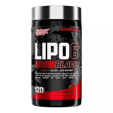 Lipo-6 intl Black (weight loss support) 120 капс (Nutrex)