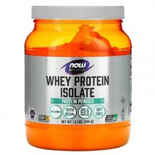Whey Protein Isolate 544 г - без вкуса (NOW)