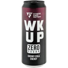 Напиток тонизирующий безалкогольный WK UP 450 мл - вишня-кола (Fitness Food Factory)