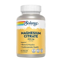 Magnesium Citrate 400 мг 90 Вег.капс (Solaray)