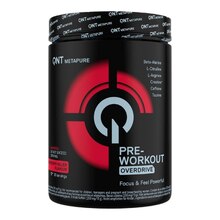 Pre-Workout Overdrive 390 г - малина (QNT)