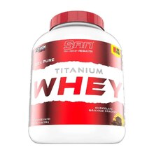 100% Pure Titanum Whey 2270 г - шоколад-крекер (SAN)