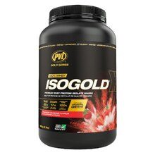 Iso-Gold 900 г - клубника (PVL)