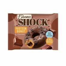 Пончики глазированные Protein Donut 70 г - с шоколадной начинкой (FitnesSHOCK)