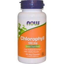 Chlorophyll 100 мг 90 Vcaps (NOW)
