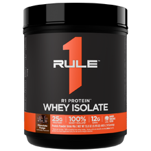 Protein Whey ISOLATE 450 г - шоколадная помадка (банка) (Rule1)