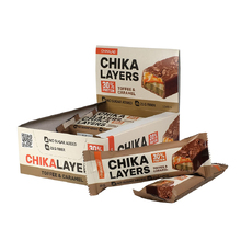 Батончик Chika Layers 60 г - соленая карамель-арахис