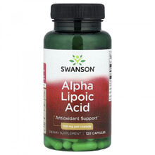 Alpha Lipoic Acid 100 мг 120 капс (Swanson)