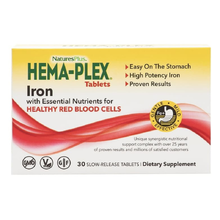 IRON Hema-Plex 30 таб (банка) (Nature's Plus)