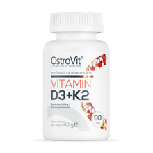 Vitamin D3 (2000IU) + K2 100 мкг 90 таб (Ostrovit)