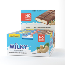 Шоколад Snaq Fabriq Milky 55 г - молочно-ореховый