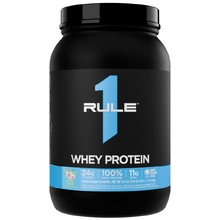 Whey Protein 900 г - фруктовые хлопья (Rule1)