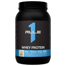 Whey Protein 900 г - ванильное мороженое (Rule1)